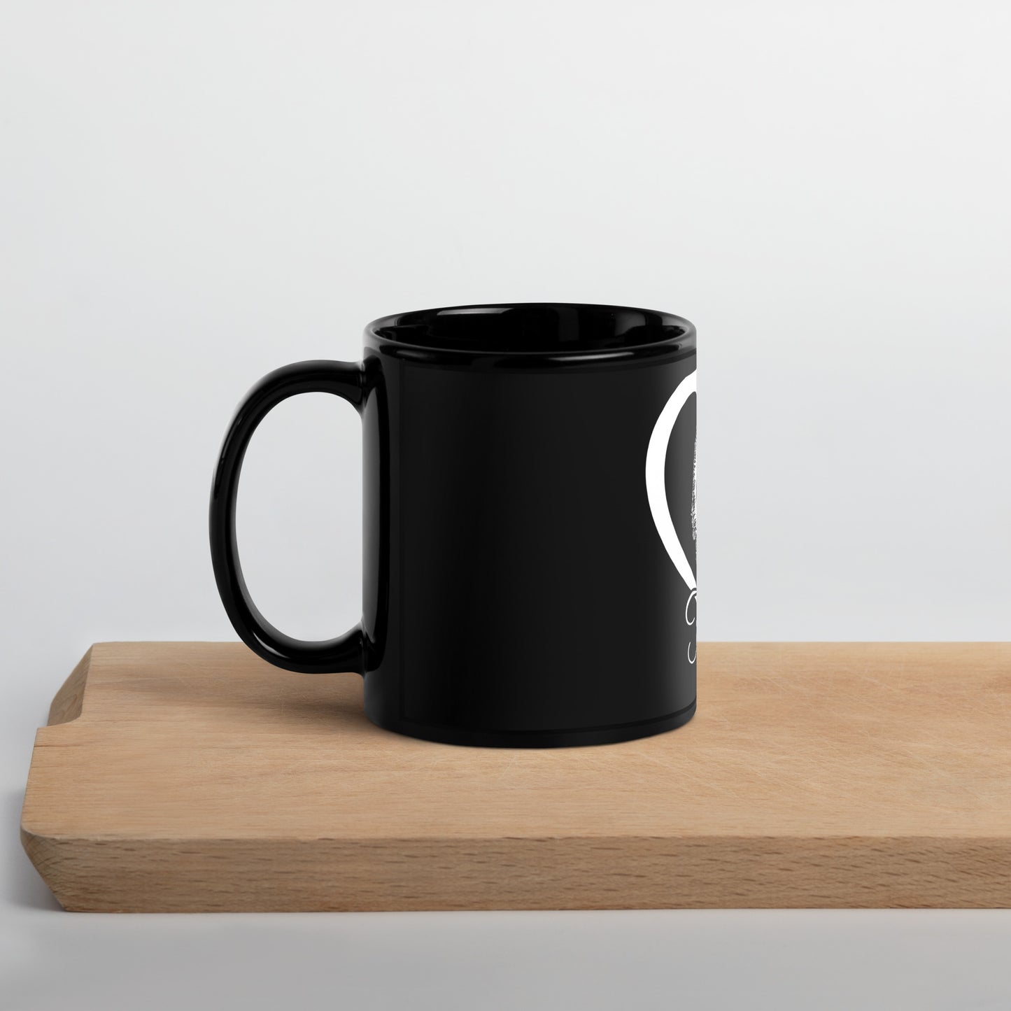 Black Coffee Mug