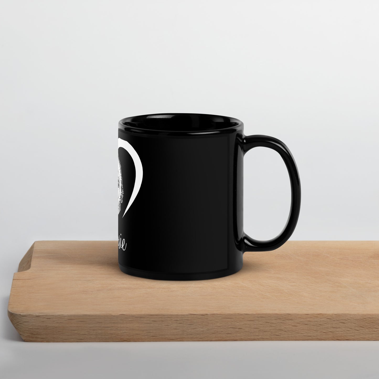 Black Coffee Mug