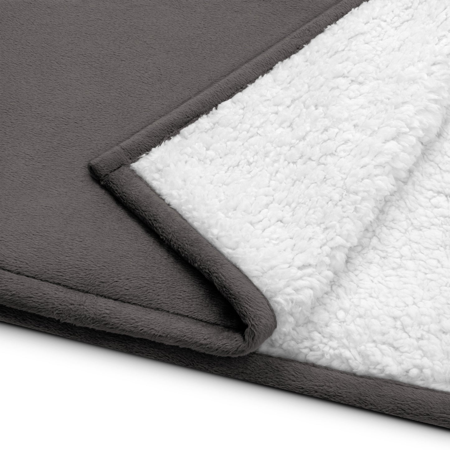 Embroidered Premium Sherpa Blanket